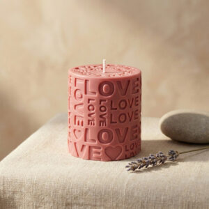 Love Ritual Soy Candle - Round Love Candle